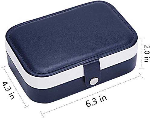 Boîte à Bijoux - Organisateur De Voyage Pour Boucles D'oreilles, Bagues
