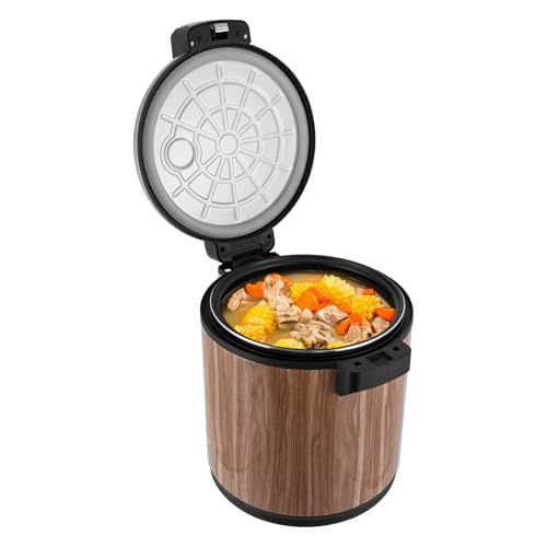 23L Commercial Stainless Steel Electric Rice Warmer Food Warm with Rice Spoon Heavy Duty Rice Warmer for Restaurant Party (Not Rice Cooker)