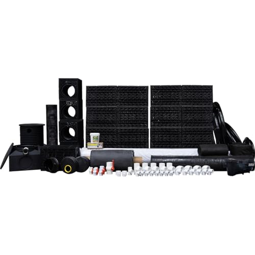 EasyPro RPK1020 – 10′ x 20′ x 6′ Recreational Pond Kit – Complete Natural Swim Pond System with Bio-Filtration