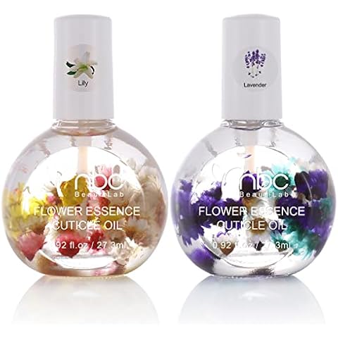 NBC BeautiLab FLOWER Essence Cuticle Oil. Use natural ingredients and vitamin E to moisturize and activate the cracked and hard stratum corneum. 0.92 oz Cover
