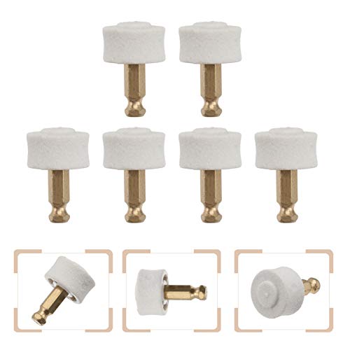 POPETPOP 10Pcs Dog Pet Prego Moedor Moedor Prego Elétrica Cabeça de Substituição Dicas Garra Pet Pre