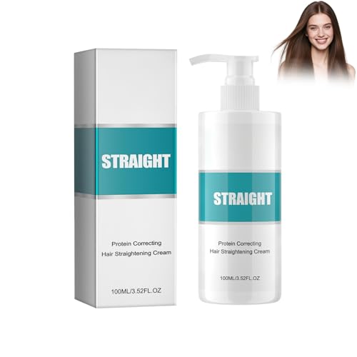 Crema Alisadora Capilar con Proteínas 100ml,Cuidado para Cabello Encrespado