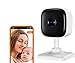 Caméra Surveillance WiFi, 1080P Babyphone Caméra pour Surveiller Les Bébés/Maison, Caméra WiFi Intérieure 360 ° avec Audio Bidirectionnel, Détection de Mouvement & de Son, Carte SD&Cloud