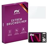 Besser als Glas: im Gegensatz zu Echtglas oder Tempered Glass ist die FX-Hybrid-Glass Panzerfolie bruchsicher und splitterfrei - passgenau und kompatibel mit Sony DSC-W350