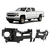 Kojem Front Bumper Brackets Compatible with 2015-2019 Chevy Silverado 2500/3500 HD Replacement for GM1066200 GM1067200 23469230 23469229