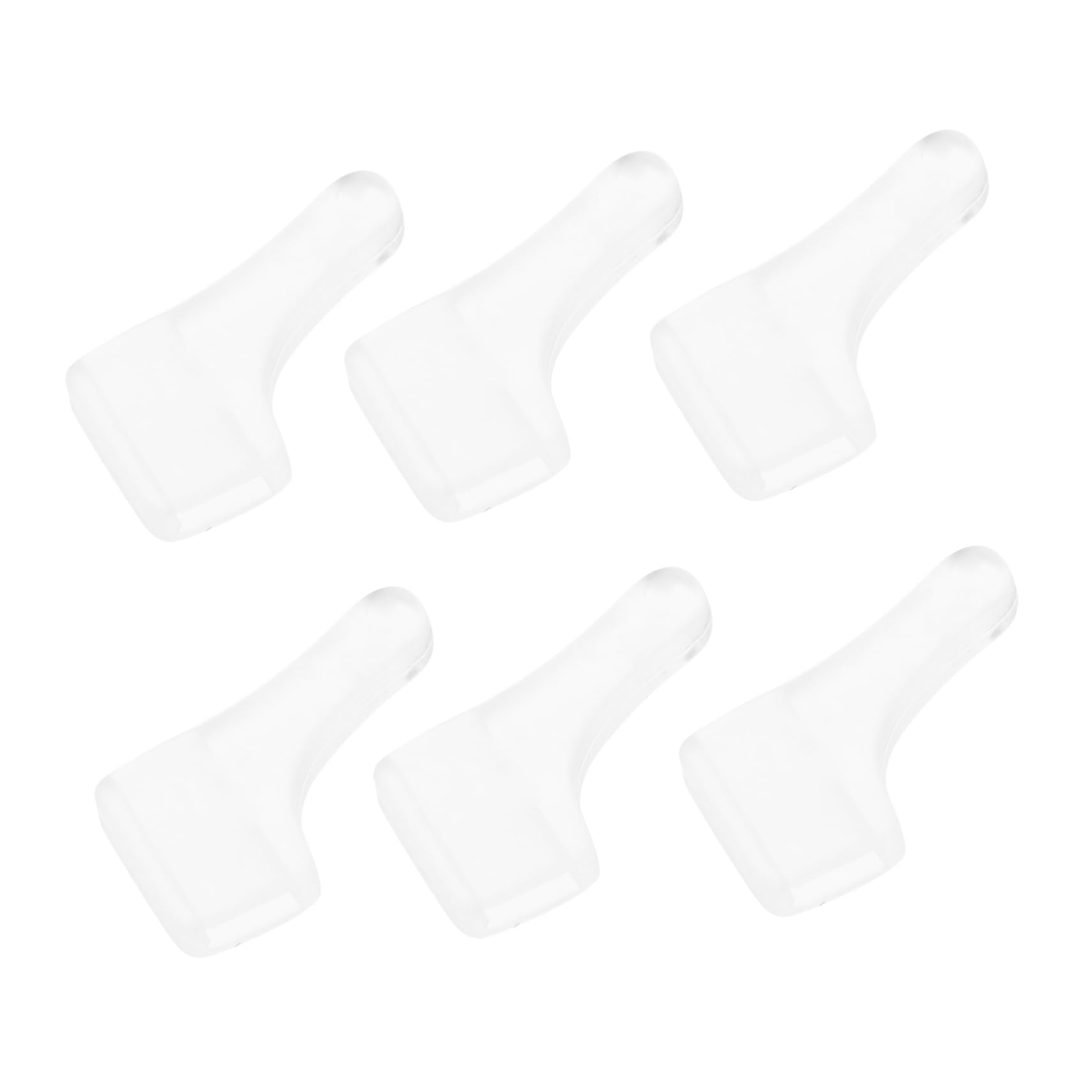 WOFASHPURET Sunglasses Silicone Grips 50pcs Eye Glasses Ear Grippers Anti-Slip Glasses Holder Comfortable for Running Fishing