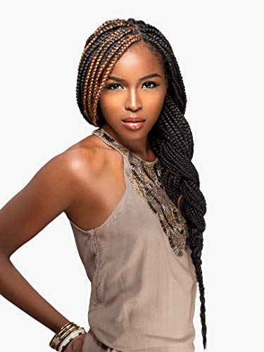 Sensationnel Kanekalon 4X X-Pression PRE STRETCHED BRAID 38" (2-Pack, 4)
