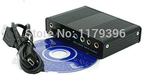 USB 7.1 Channel 5.1 Optical Audio Sound Card External Audio Sound Card CM6206 Chipest