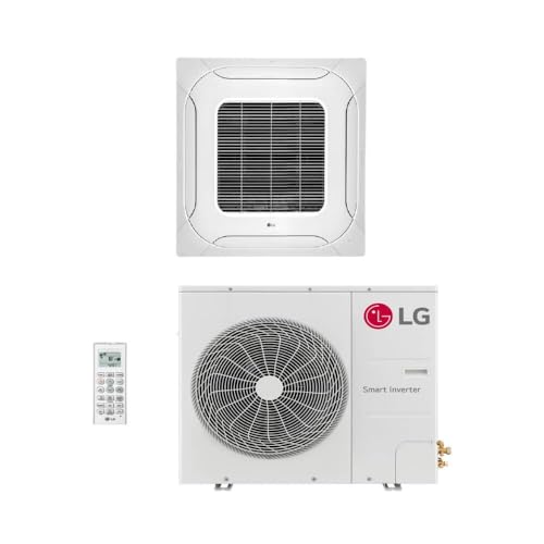 Ar Condicionado Split Cassete 4 Vias 18000 Btus Inverter Lg Quente/frio Ztnw18gplaa.anwzbr1-220v