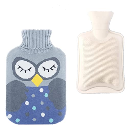 Bouillotte 1000 ml portable chauffe-mains avec housse de protection - 4