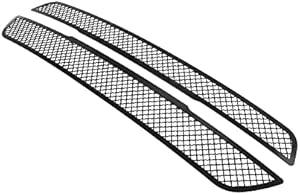 APS Premium Stainless Steel Black Mesh Grille Compatible with Ram 1500 2019-2023 Tradesman Main Upper N19-K82767D