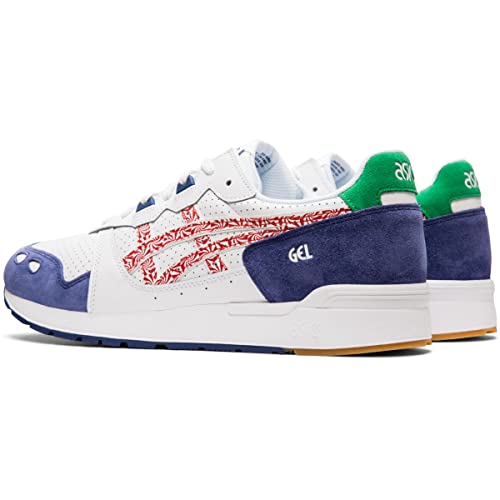 ASICS Tiger Men's Gel-Lyte Shoes, 8, White/Classic RED3