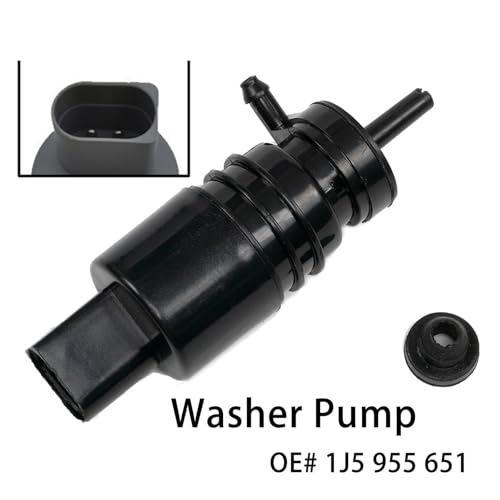 Motor bomba limpiaparabrisas BMW E46 E39 E60 universal 12V con sellado hermético ojal 3