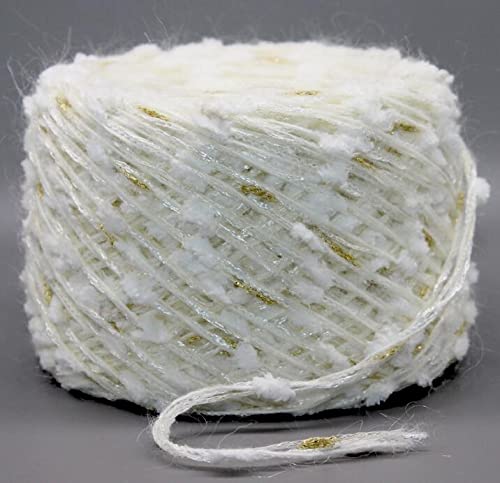 Dzianiny ręcznie robione, 250g włóczka wełniana Fancy Wool Slub do robienia na drutach grubych włóczek tkania szydełkowego, nić szycia(7)