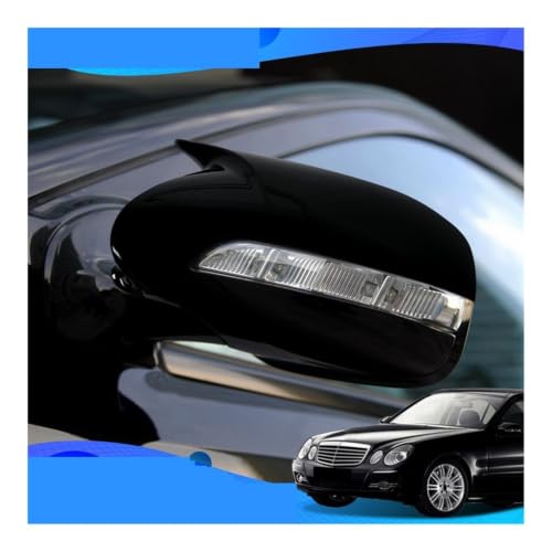 Capuchon rétroviseur carbone W203 W211 pour réparer coque rayée 2pcs