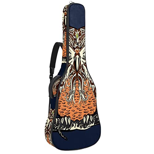 Housse de protection épaisse en éponge – Housse de transport imperméable pour guitare acoustique, électrique, basse… - Les Beatles, Paul McCartney, John Lennon, RIngo Starr, George Harrison Housse de protection épaisse en éponge - Housse de transport imperméable pour guitare acoustique, électrique, basse…
