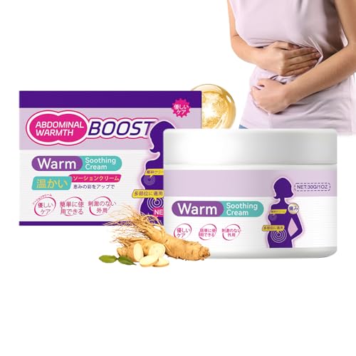 Crème pour les Crampes Menstruelles - 30g Baume Nourrissant Doux Pour La Peau - Crème Chauffante Pour Massage Doux Des Crampes Menstruelles | Pour Les Adolescentes Les Dames Et Les Femmes