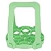 Redxiao Portauova Portatile Multifunzionale, portauovo Facile da Pulire Supporto per Uova bollito Resistente alle Alte Temperature, per Ristorante(Green)