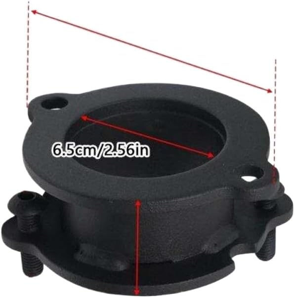 2.5 Inch Front Suspension Lift Spacers Compatible with Select Vehicles 2002-2009