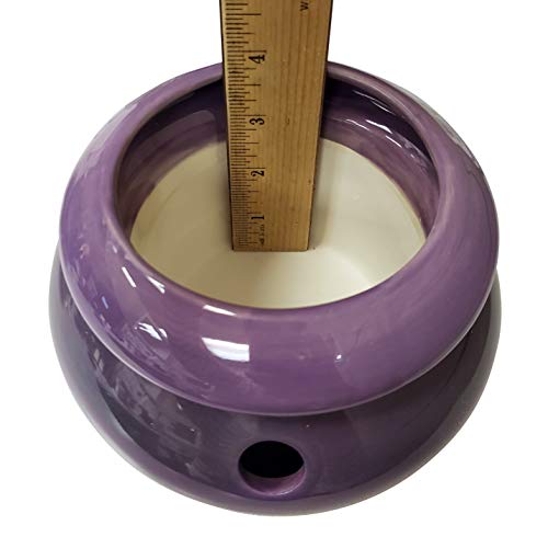 Maryland China Company Tri-Color Purple 4" Urn Shaped Self Watering Planter #TOP3