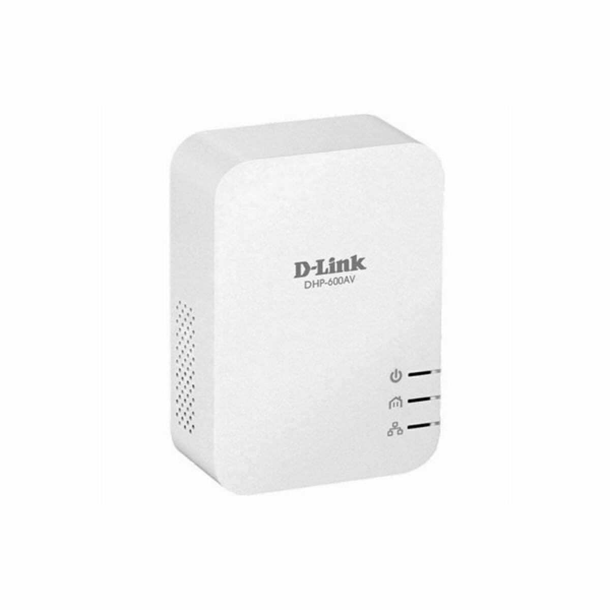 D-Link DHP-601AV (2x DHP-600AV) Starter Kit di 2 Adattatori Powerline, Porta Gigabit, AV2 1000, Velocità fino a 1000 Mbps, per Streaming HD e Gioco Online, Bianco