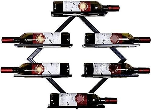 Casier à vin mural pour gagner de la place avec un stockage créatif