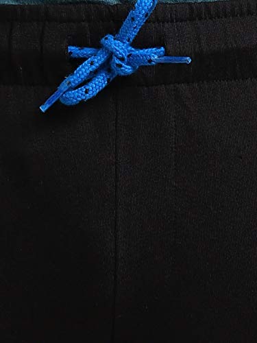 Image of Jockey AB13 Boys Super Combed Cotton Rich Graphic Printed Trackpants with Contrast Side Piping