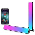 ZUUKOO LIGHT Flow Light Bar, RGB Smart LED Lamp with Multiple Lighting Effects and Music Modes, LED TV Backlights, Mood Light, Ambient Lighting for Gaming, Movies, PC, TV, Room Decoration (Black)