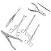 7 Body Piercing Instruments Kit Tools Penington Forceps, DS-1030 by G.S Online Store