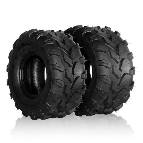 MOTOOS ATV Tires 20X9.50-8 20X9.5X8 All Terrain Mud Tires,4-Ply,Tubeless(Set of 2, 1 Pair)