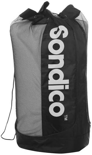 Sondico Men's 6 Ball Football Bag, Black, One Size, Black, One size