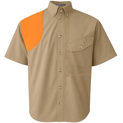 Tiger Hill Men's Blaze Upland Tactical Hunting Shirt Short Sleeves
