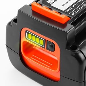 energup 40V LBX2040 3.5A Compatible with Black & Decker 40V MAX Lithium Battery, LBXR36 LBX1540 LBXR2036 LST540 LCS1240 LST136W LSWV36 for All 40Volt Black and Decker Battery Power Tools - Image 9