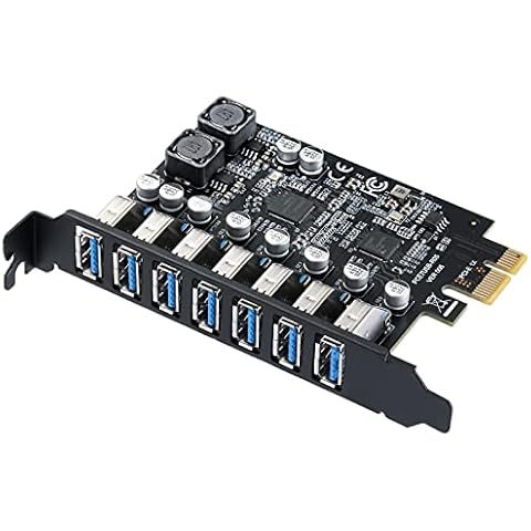 MZHOU 7 Port USB 3.0 Expansion Card Cover
