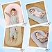 Lucakuins Baby Lounger, Bionic Design Baby Lounger for Newborn 0-24 Months, Soft Organic Cotton Breathable Lounger for Infants (Pink Newborn Lounger)