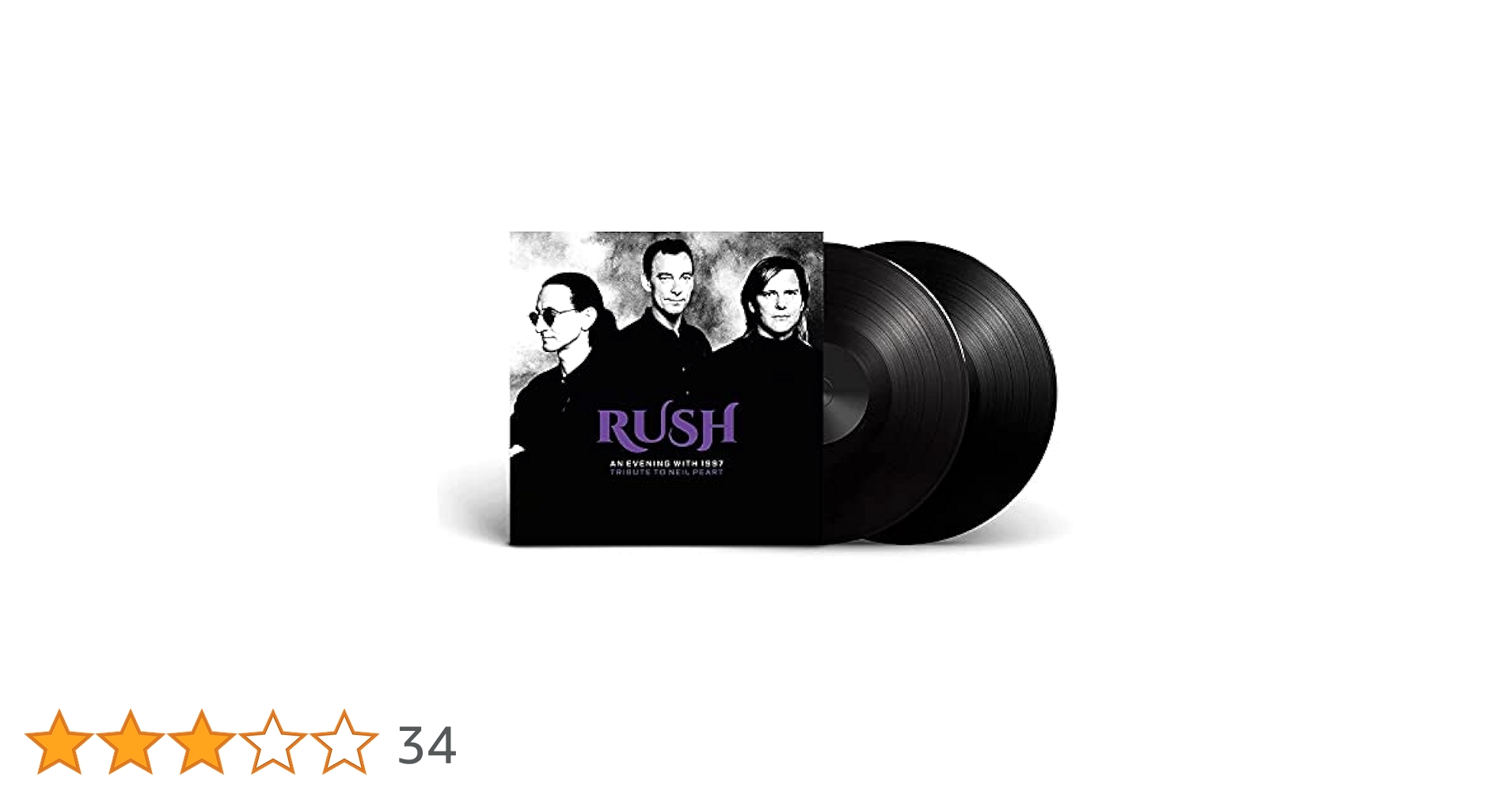 欧2discs LP Rush An Evening With 1997 Vol 1 PARA420LP PARACHUTE RECORDING COMPANY /00660 Rush – An Evening With 1997 Vol 1 – 2 x Vinyl (LP