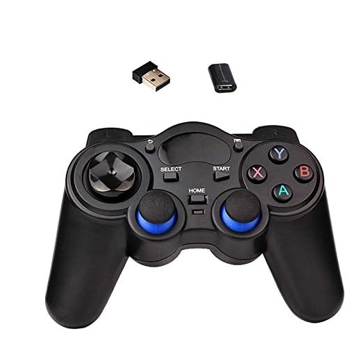 2,4G trådlös kontroller Gaming gamepad, anti-svett joystick gaming gamepad för Android Tablet Phone PC TV