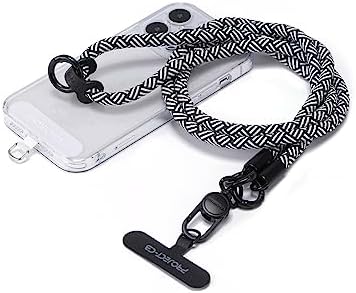 Crossbody Lanyard Necklace Strap Universal Mobile Phone Lanyard Long Adjustment Phone Case With Clip Safety Anti-Lost Lanyard - 202192403