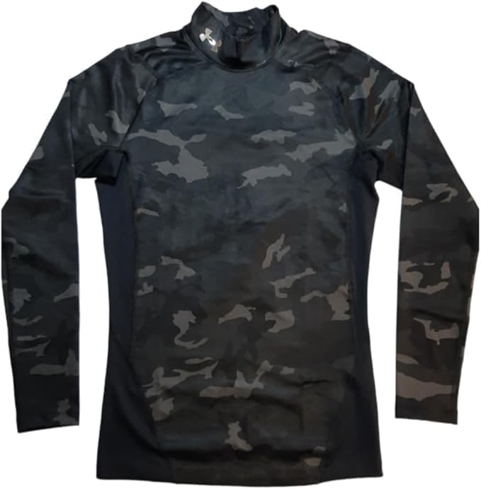 Under Armour Men's DSG CGI Camo Compression ColdGear Long Sleeve T-Shirt (US, Alpha, X-Large, Regular, Regular, Camo Black)