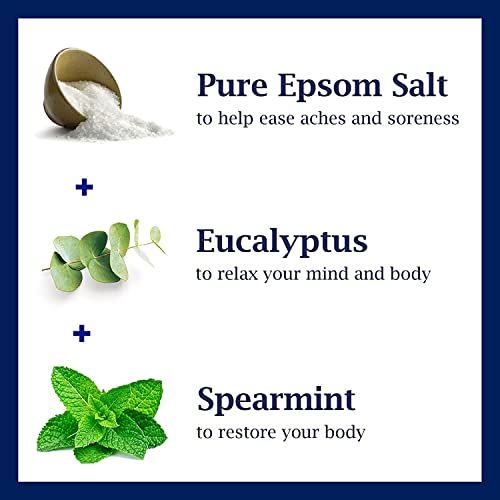 Dr Teal's Eucalyptus & Spearmint Body Wash Gift Set (3 Pack, 24oz Ea.) - Relax & Relief with Eucalyptus & Spearmint Blended with Pure Epsom Salt - Essential Oils Clear the Mind & Senses - image 3