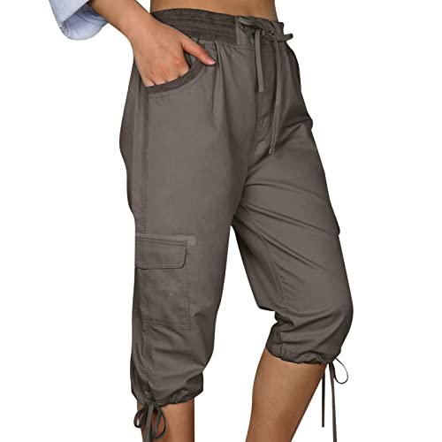 ZGNB Damen 7/8 Sommer GroßE GrößEn Haremshose Damen kurz Schlafanzug Damen kurz Damen 60er Jahre Kleidung Leggings Damen 3/4 Jogginghose Damen kurzgröße 22 Schlafanzug Damen kurz Cover