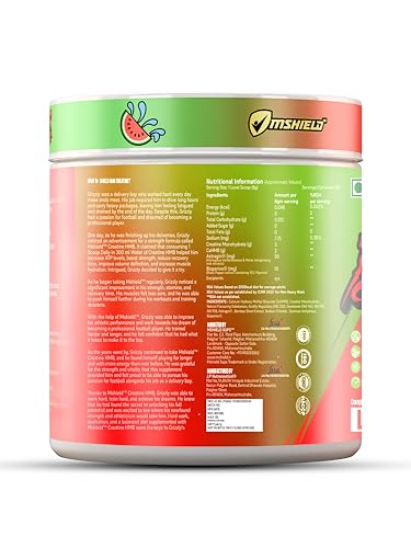 Image of HMB Creatine Monohydrate Muscle Support, Lust Melon, 400g
