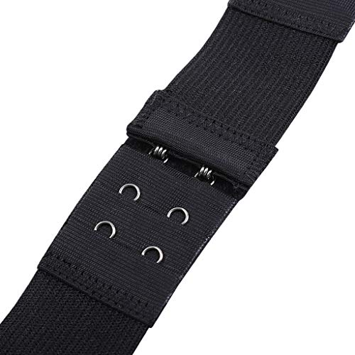 Sukmazz Bra Strap Extenders, Women Elastic Extensions Bra Extender Set 3 Rows X 2 Hooks, 6 Piece,Skin,White,Black #TOP5