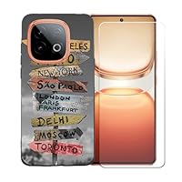 Amazon | 用FZZSZSケース 適用する Vivo iQOO Z10 Turbo Pro + 強化