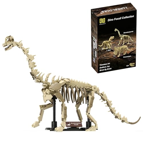 Brontosaurus Skeleton Building Set (476-Piece)