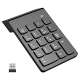 NOOX USB Numeric Keypad Numpad Portable Slim Mini 10 Key Number Pad Keyboard for Laptop Desktop Computer PC, Compatible with ChromeBook Surface Notebook, Tax Accountant Calculate Office Travel & Home