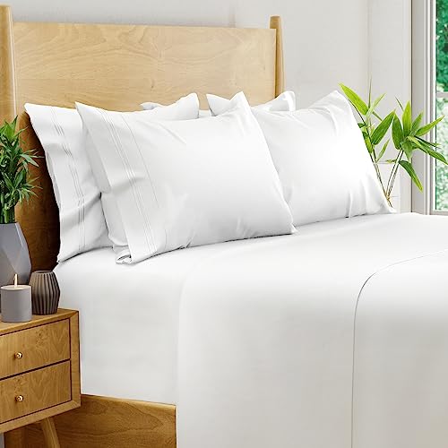 BAMPURE OEKOTEX Certified Bamboo Sheets, 6Piece