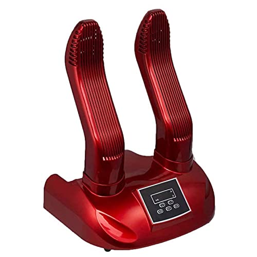 SCYCGWJ Pulidor De Zapatos De Ozono para El Hogar, Secador De Botas, Pulidor De Zapatos, Calentador De Pies Eléctrico Temporizado, Calentador De Zapatos De Estante Ajustable Cover