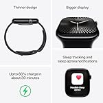 Apple Watch Series 10 [GPS 42mm case] Smartwatch with Rose Gold Aluminium Case with Light Blush Sport Band - S/M. Fitness Tracker, ECG App, Always-On Retina Display, Water Resistant - Image 4