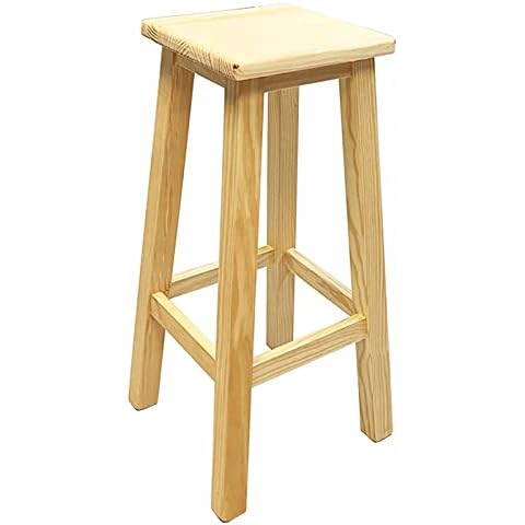 Acan Reggo - Taburete Alto de Madera de Pino Maciza Cover